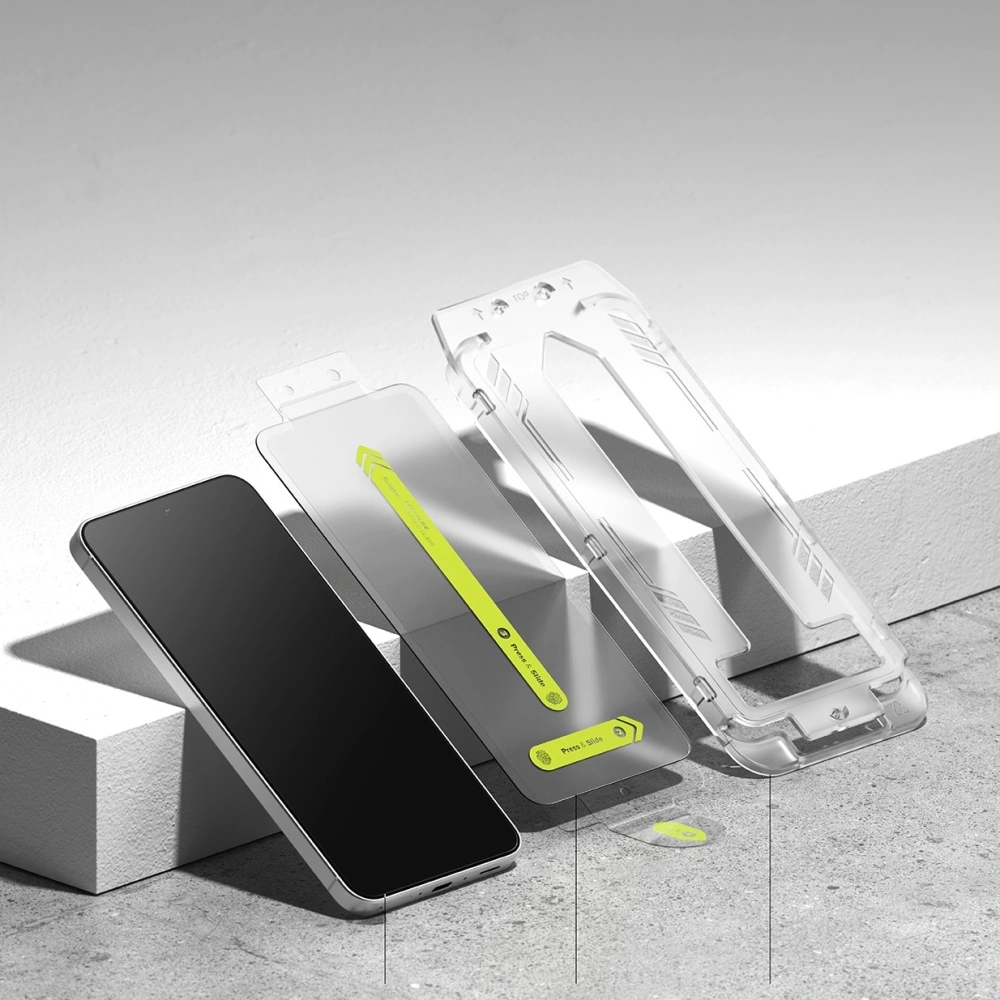 Szkło hartowane na ekran Ringke Easy Slide 2-Pack dla Galaxy A56 5G, 2 sztuki